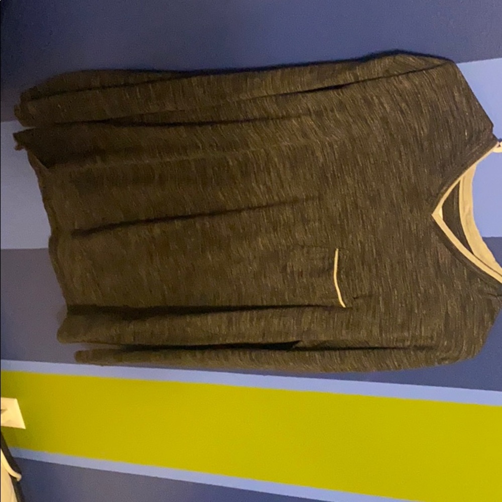 Gray pullover